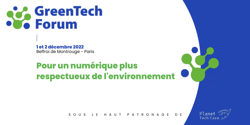 GreenTech Forum, pour un numérique plus respectueux de l’environnement