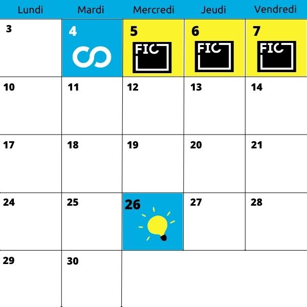 Agenda Avril 2023