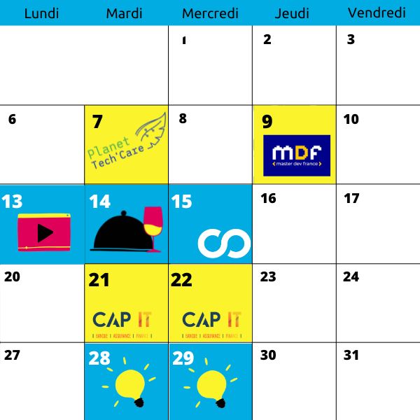 Agenda Mars 2023